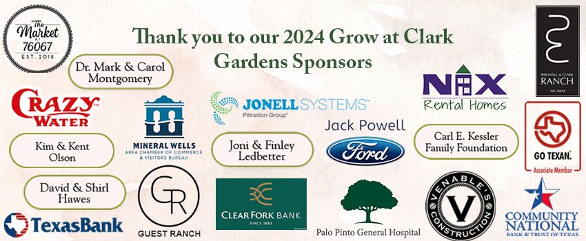 2024 Grow at Clark Gardens Sponsors