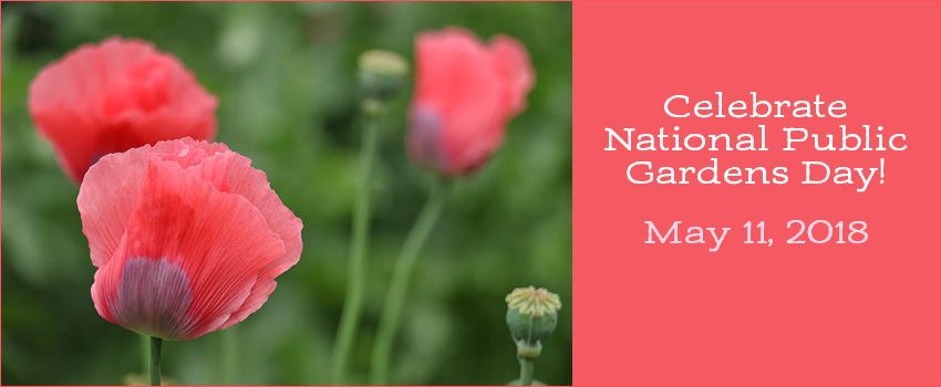 National Public Gardens Day 2018
