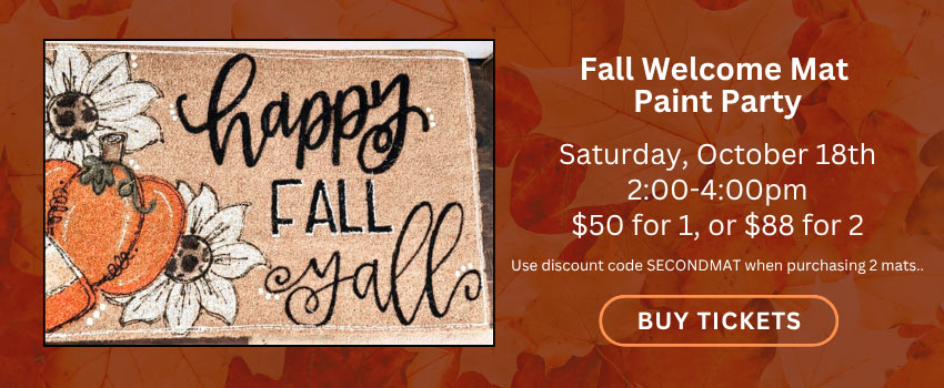 Welcome Mat Paint Party