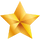 icon gold star