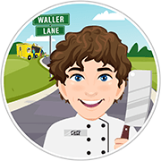 Waller Lane food vendor w