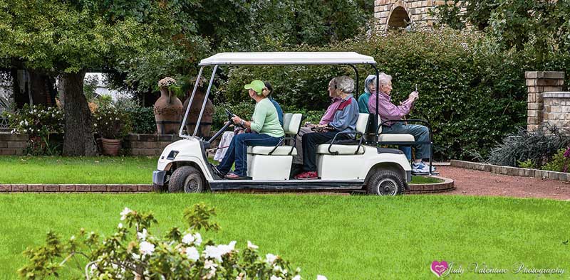 Guided Cart Tour of Clark Gardens