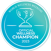 2023 world wellness weekend champion badge